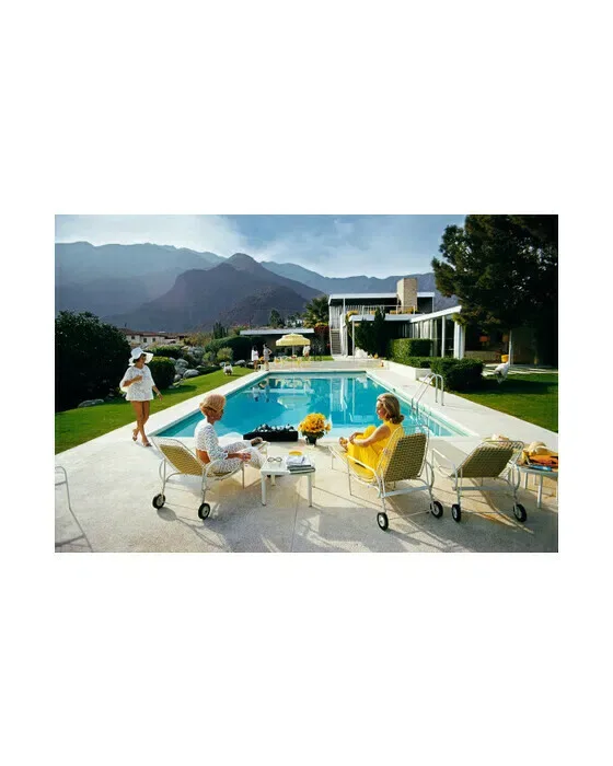 Catch Up by the Pool