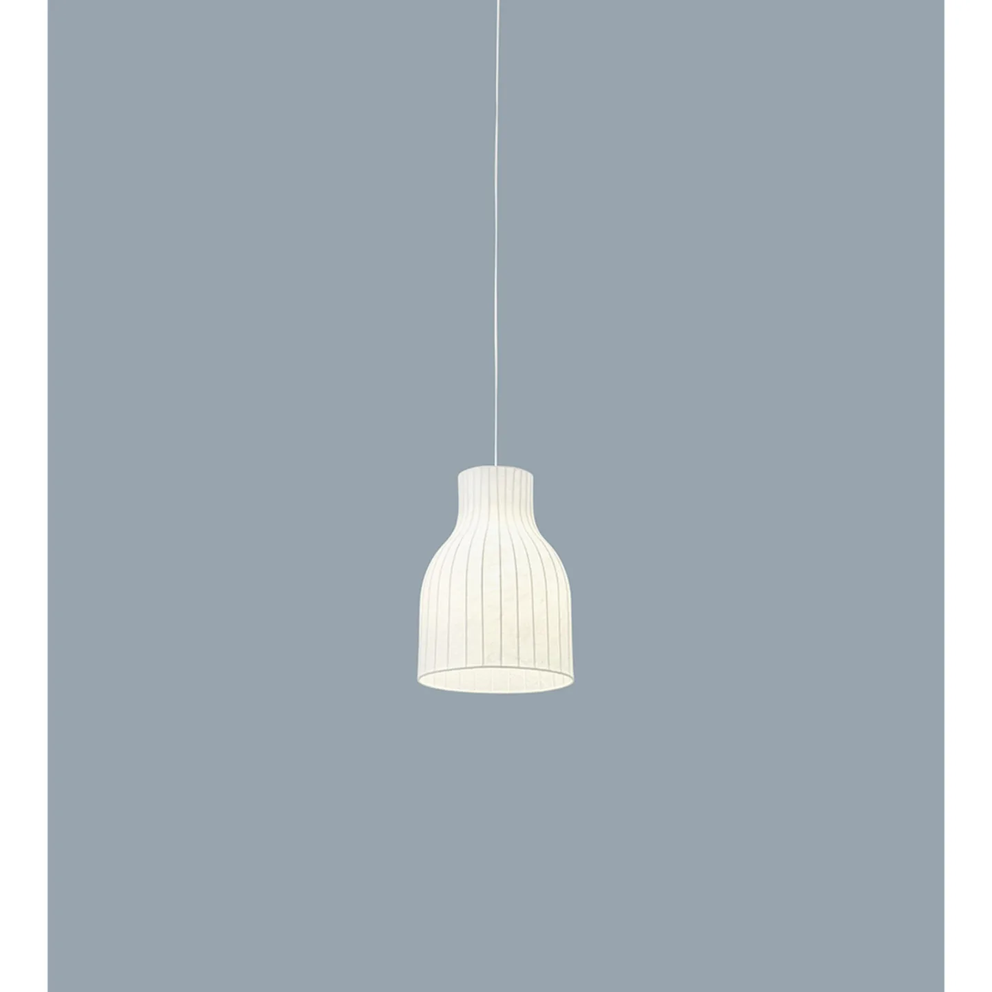 Strand Pendelleuchte Open Ø28 White - Muuto - Wohnzimmer - Kunststoff