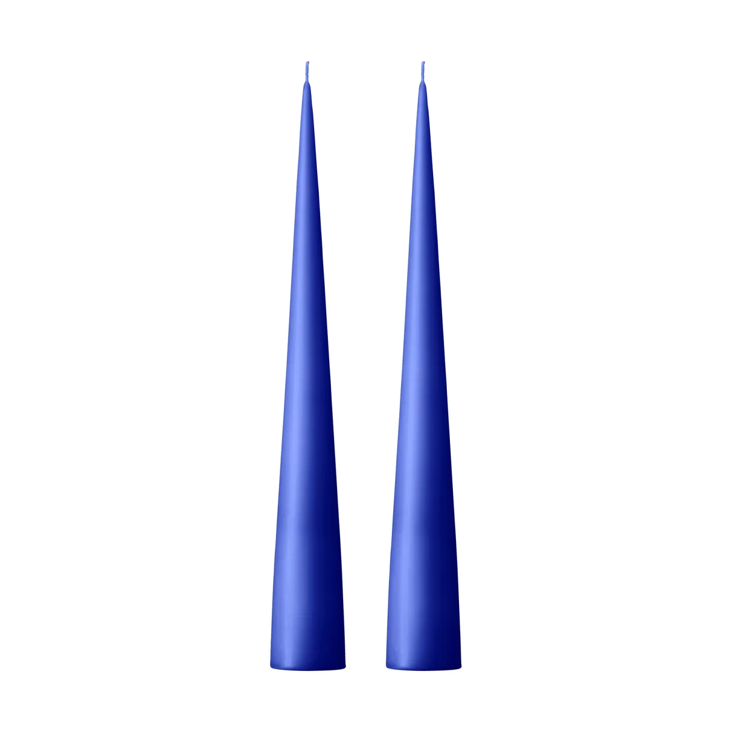 ester & erik ester & erik Kegelkerze 37cm 2er Pack matt Cornflower 48