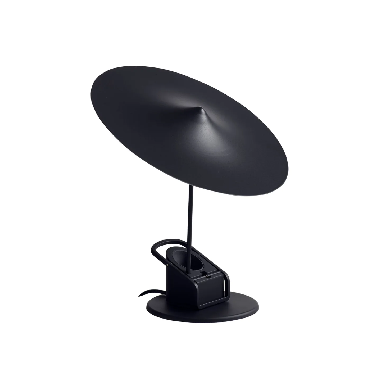 Wastberg+ - Île w153 Bordslampa, Multifunktionell, Jet Black, Inkl. LED, 2700K, 6W, På/Av - Bordslampor - Inga Sempé - Svart