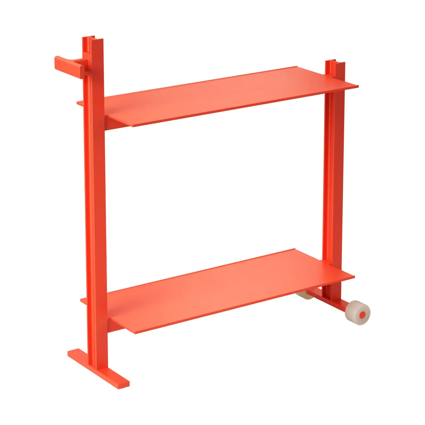 Museum Museum Trolley Servierwagen Orange, 74,5x77,5x24 cm