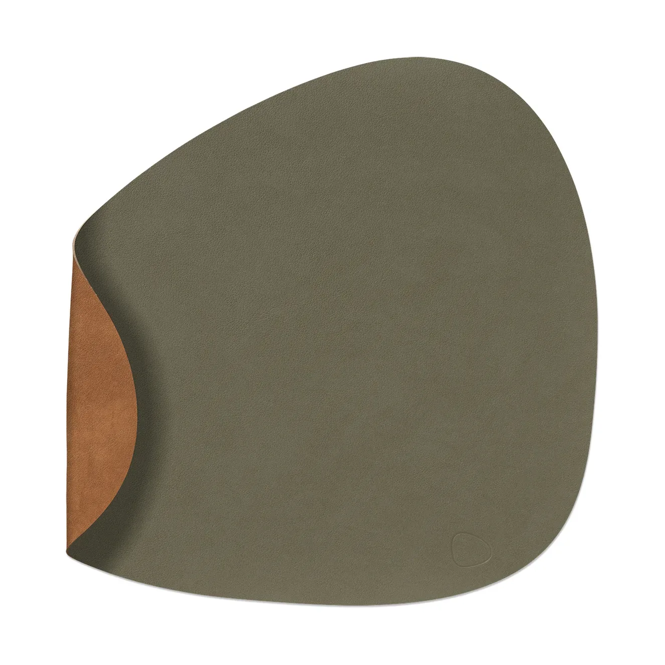 LIND DNA Nupo Platzdecke reversibel curve L 1 St. Army green-nature