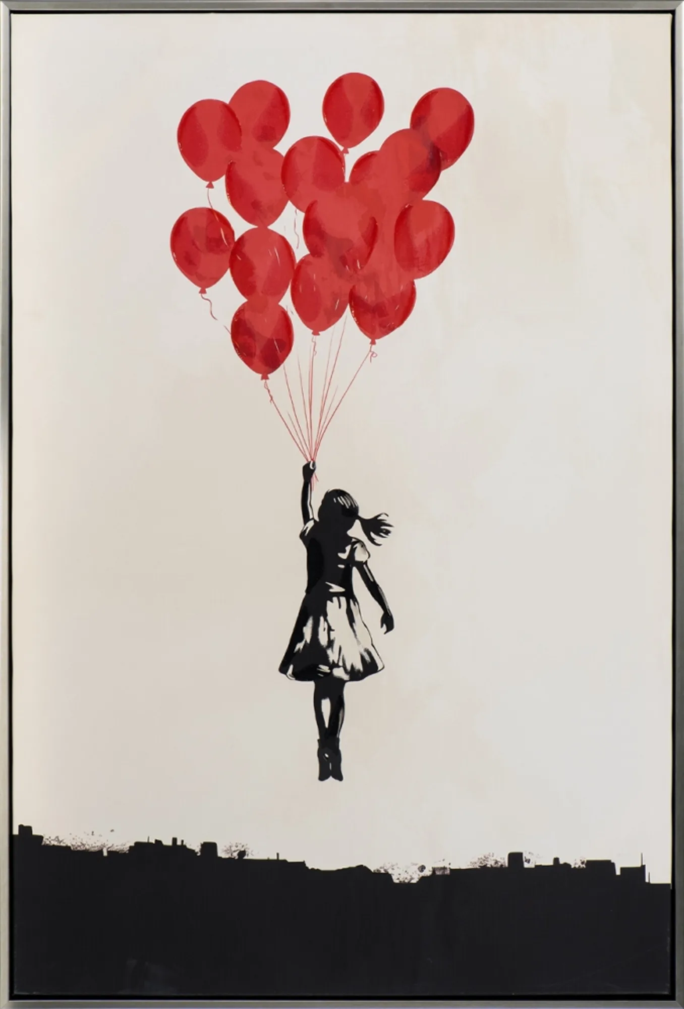 image LAND Bild Flying Ballon Girl | Schubiger Möbel