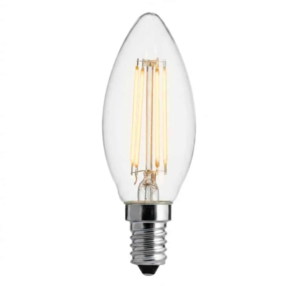 Kronljus LED 1,5W Dim to Warm 2200-2700K Klar E14