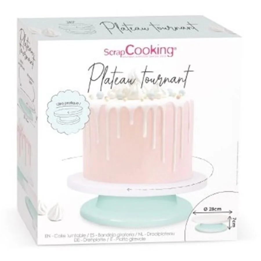 Kuchenständer Scrap Cooking grün/weiss Polypropylen B 28 cm Rund