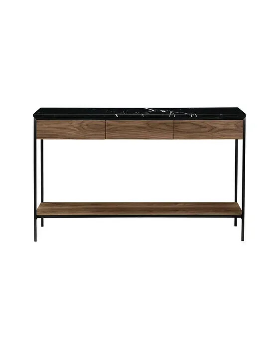 Erin Console Table Black Walnut