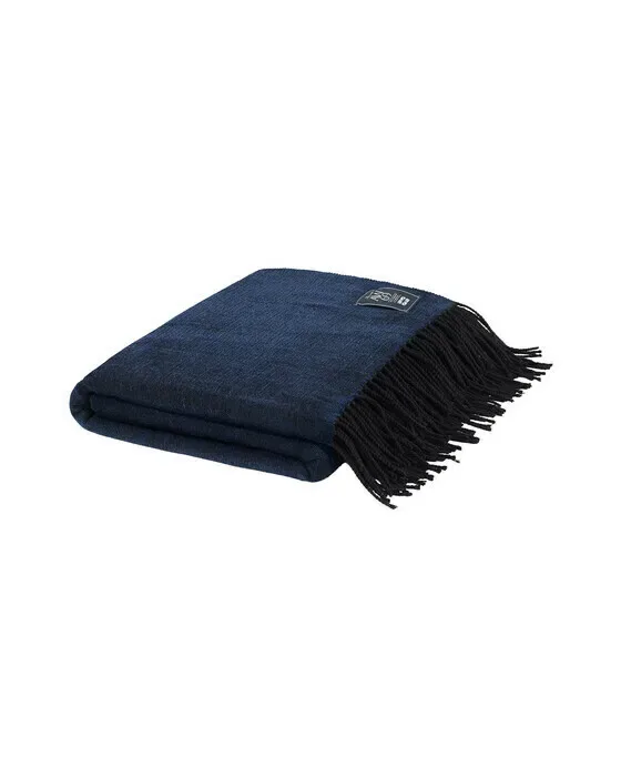 Ferrara plaid mørkeblå