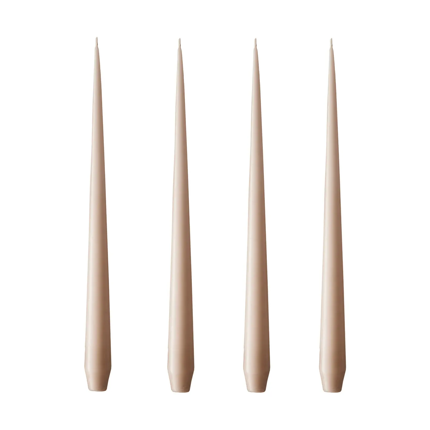 ester & erik ester & erik Kerze 4er Pack matt ice latte, 32 cm