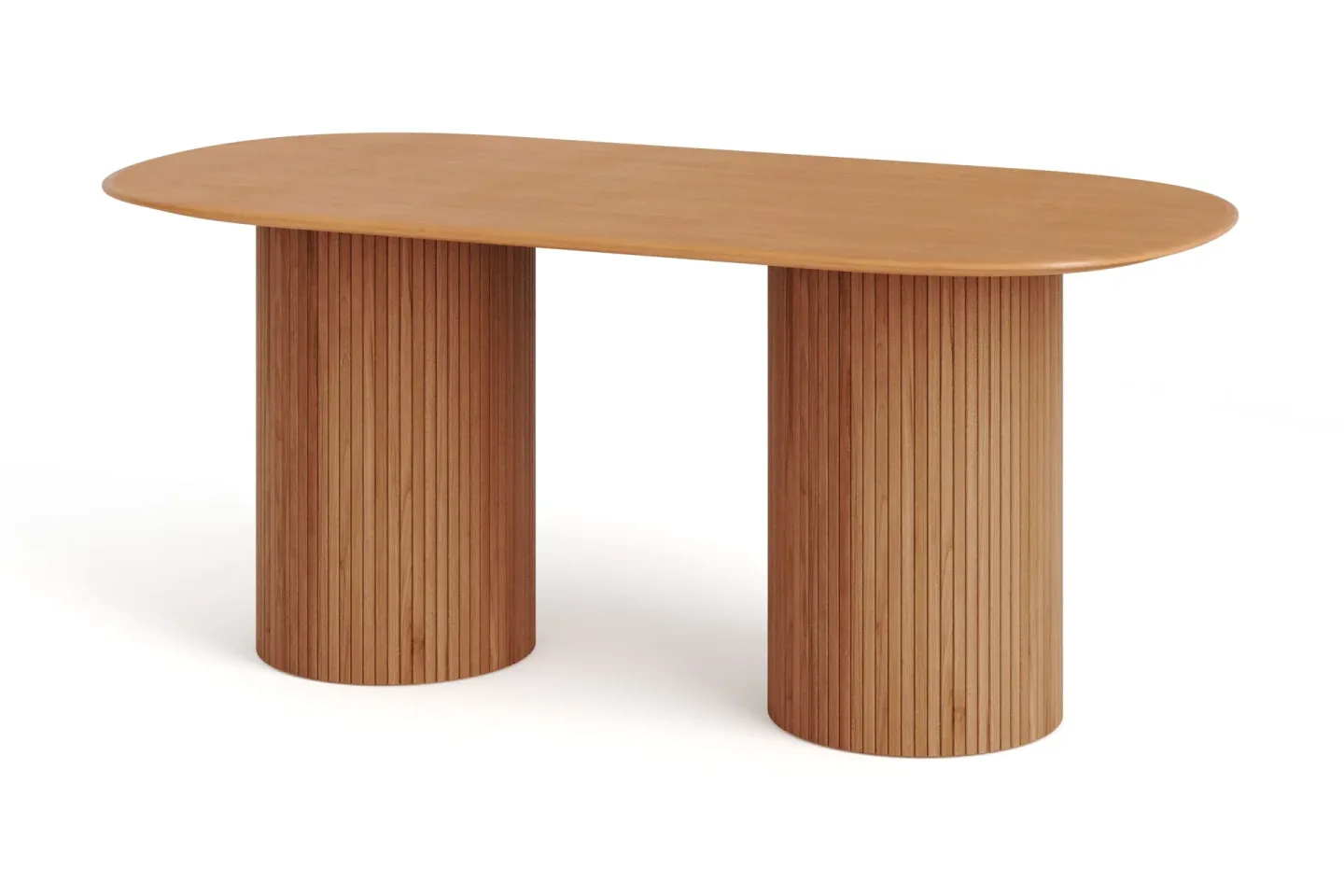 Kopparbo Matbord Oval 180x90 cm Fanér - Ek