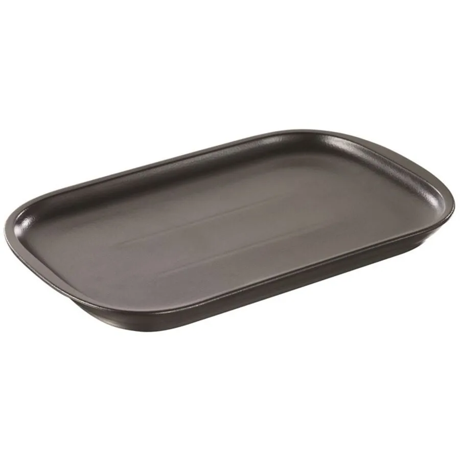 Platte Revol Schwarz Porzellan 21 cm 32 cm