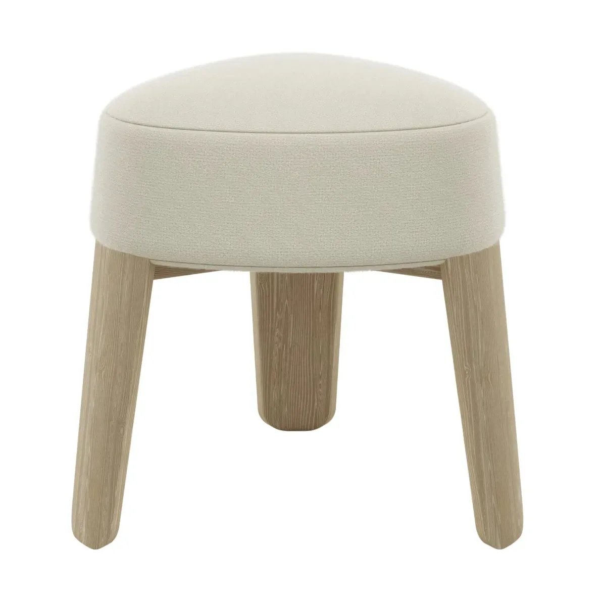 blomus Kuon Hocker Ø47x45 cm Boucla beige