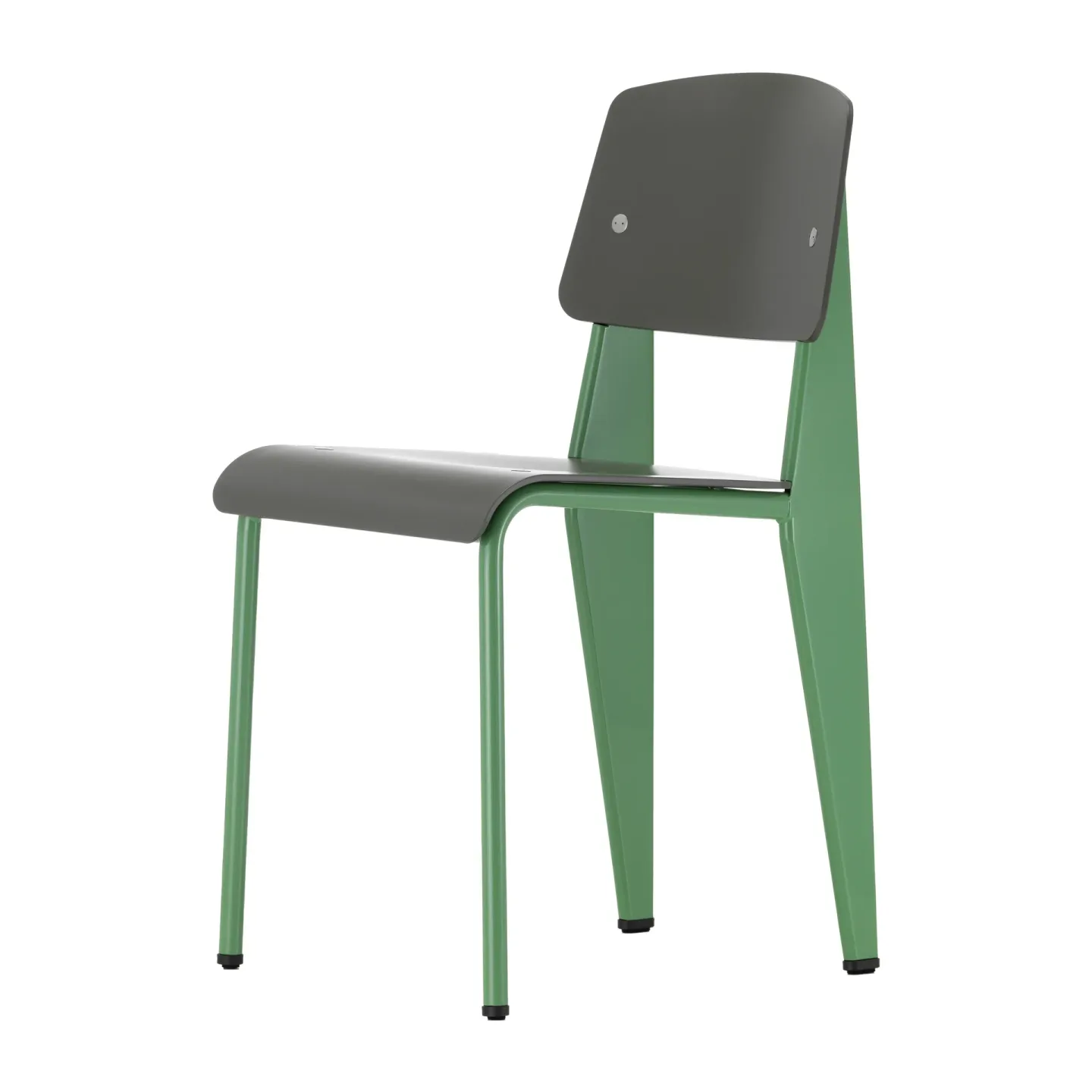 Vitra Standard SP stol Basalt-Prouvé blé vert
