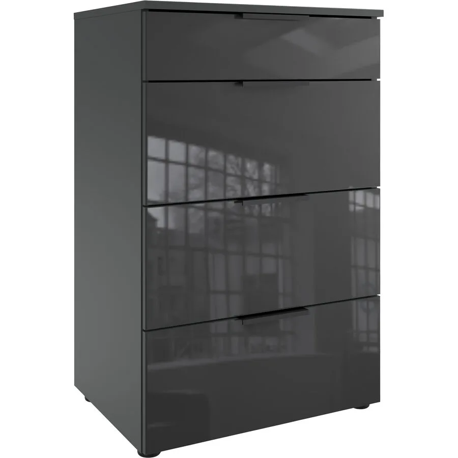 Kommode Sanko graphit Holzwerkstoff B 54 H 84 cm
