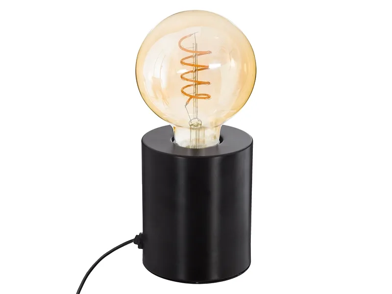 ATMOSPHERA Tischlampe HANNA 10.5cm 40W schwarz