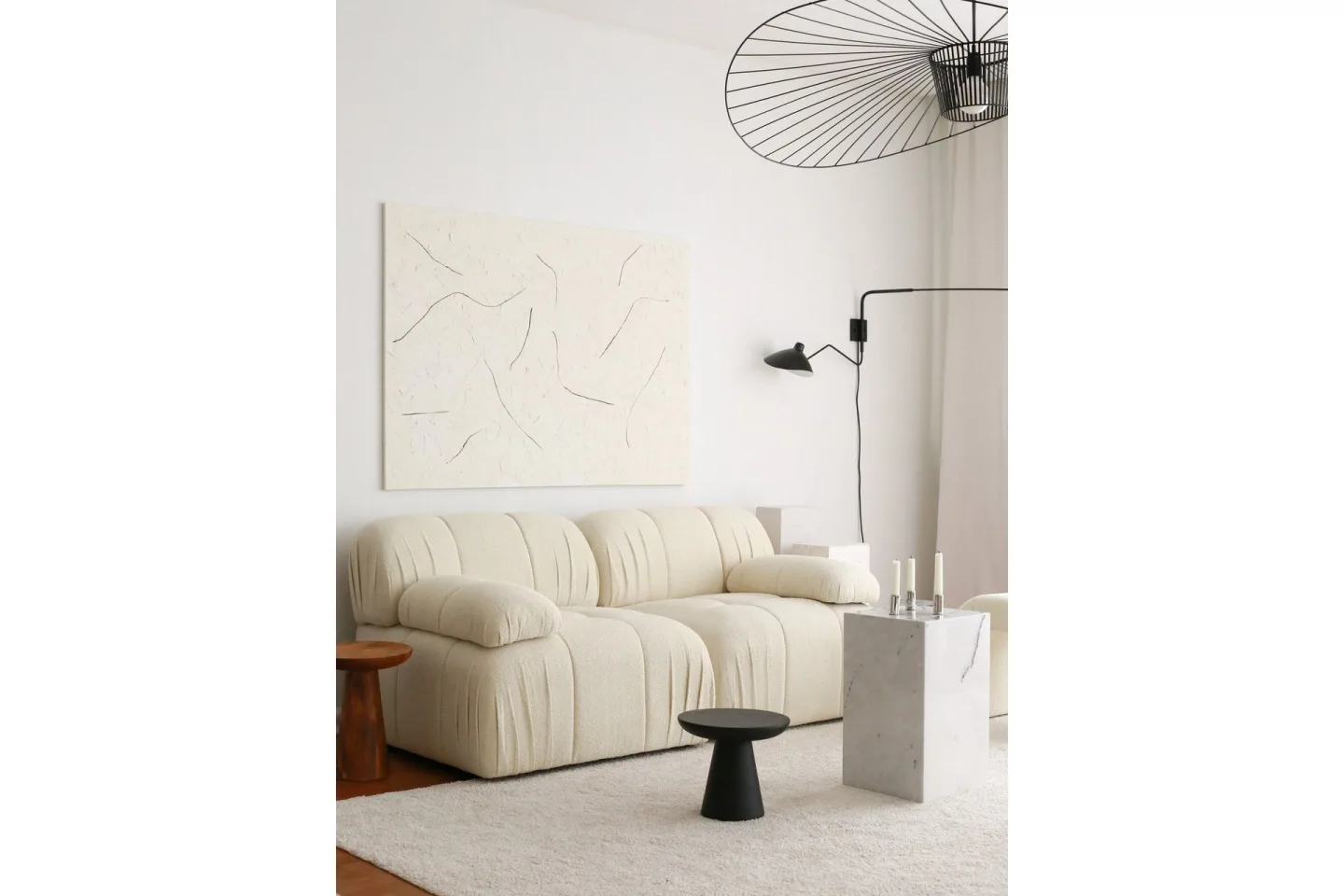 Murum Soffa 2-sits - Vit
