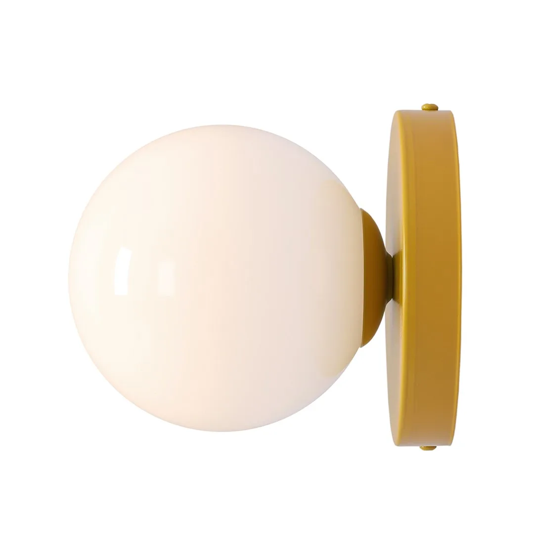 Artera - Ball Ø15 - Vägglampa - Senap
