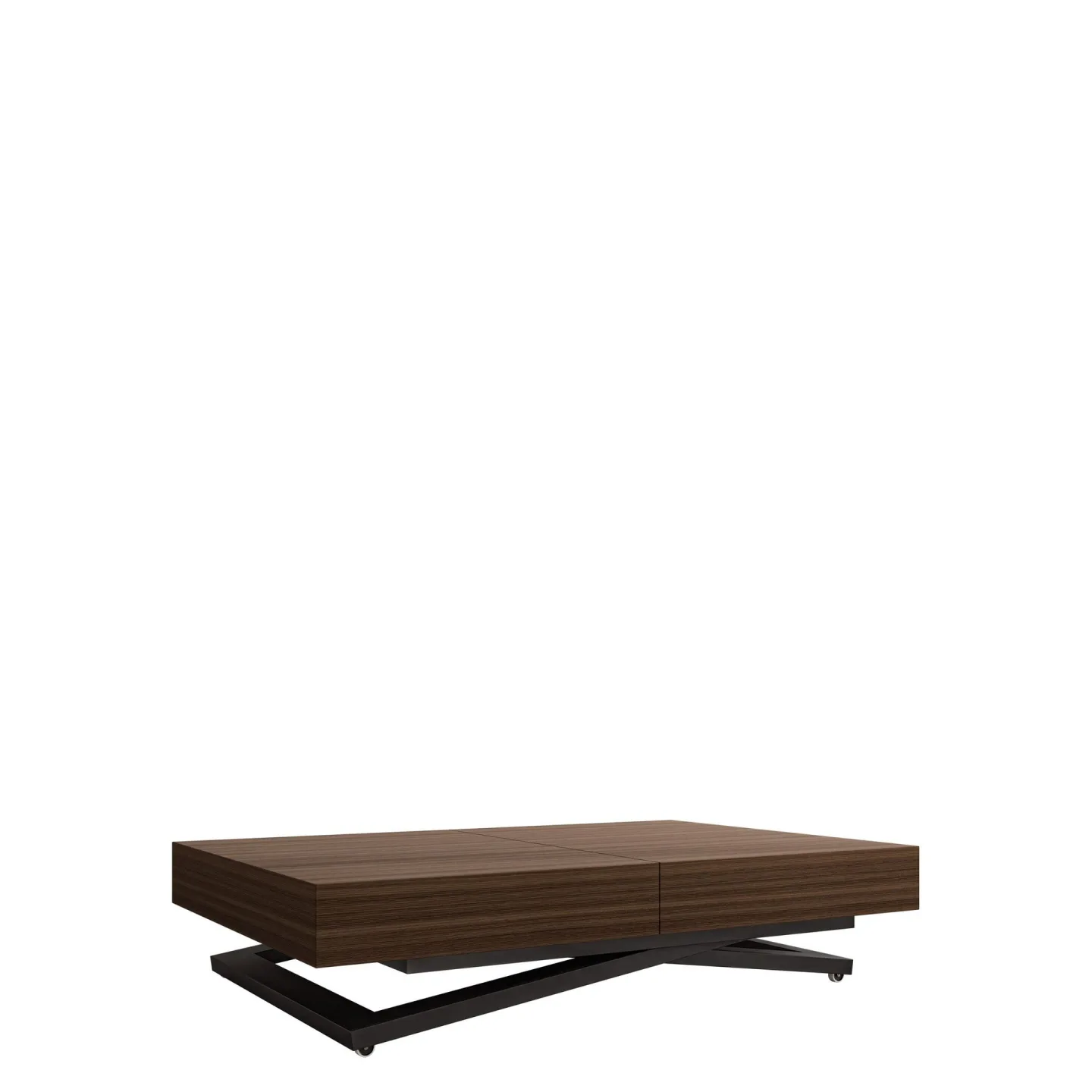 Avendi Soffbord förlängningsbart 200 cm - svart, brun