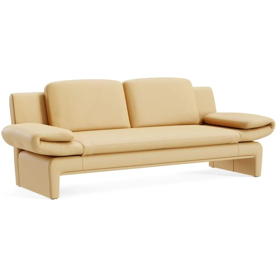 Sofa Astra Ohne Larina - honig 125 B 308 T 83 cm - Möbel Konfigurator: Traummöbel individuell zusammenstellen
