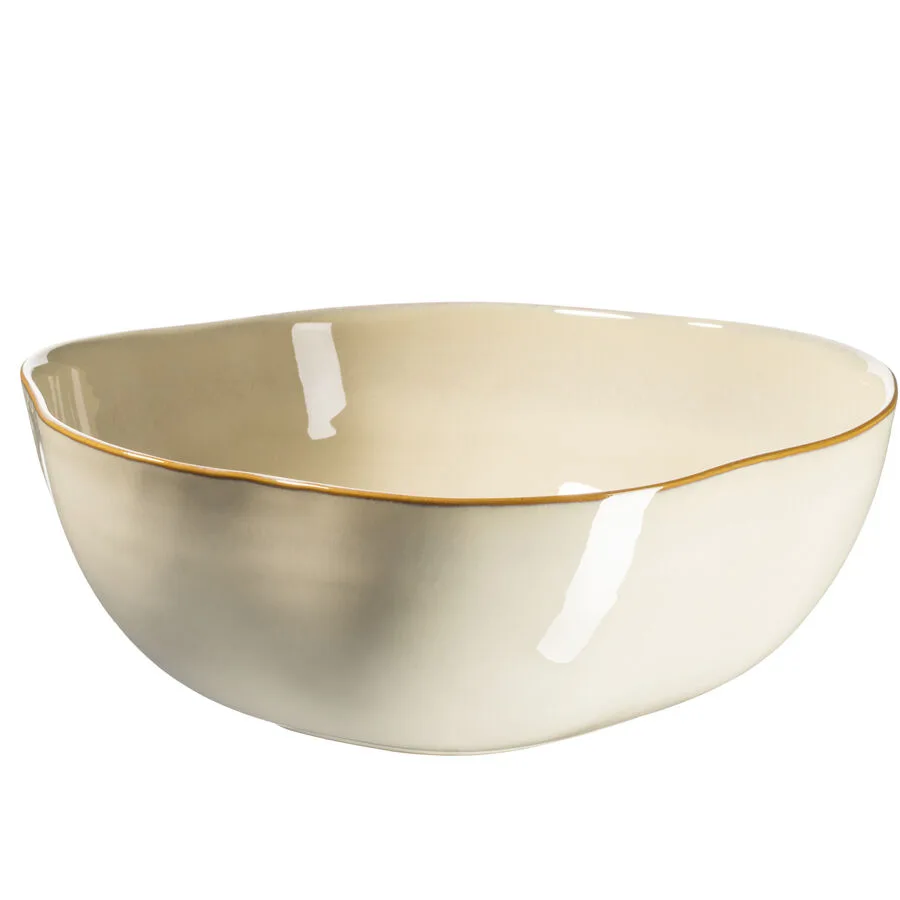 MÄSER Schüssel Cordelia Beige Steinzeug