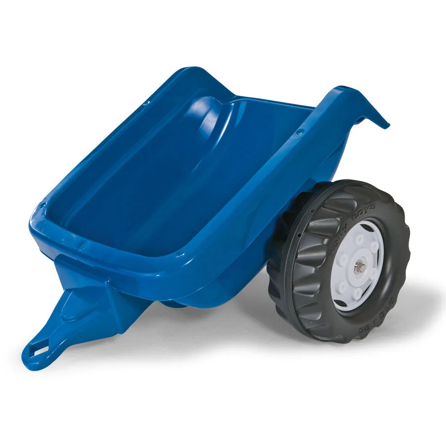 RollyKid Trailer Rolly Toys Blau Kunststoff