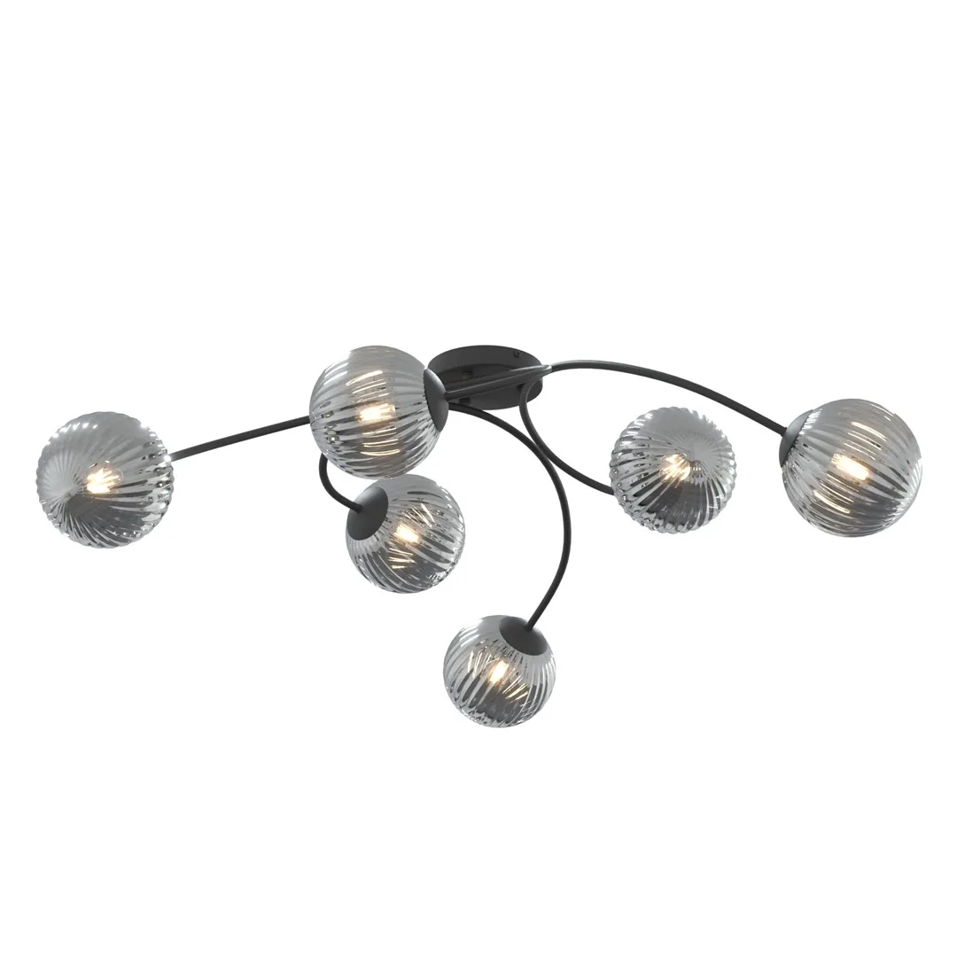 Emibig Lighting - Vibra 97cm - Takplafond - Rökfärgad