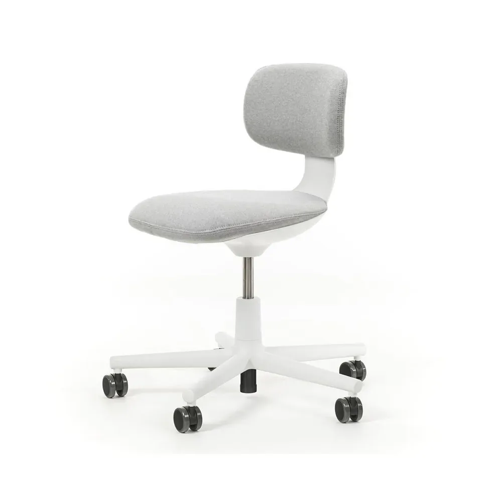 Vitra Rookie kontorsstol plano cream white/sierra grey- soft grey