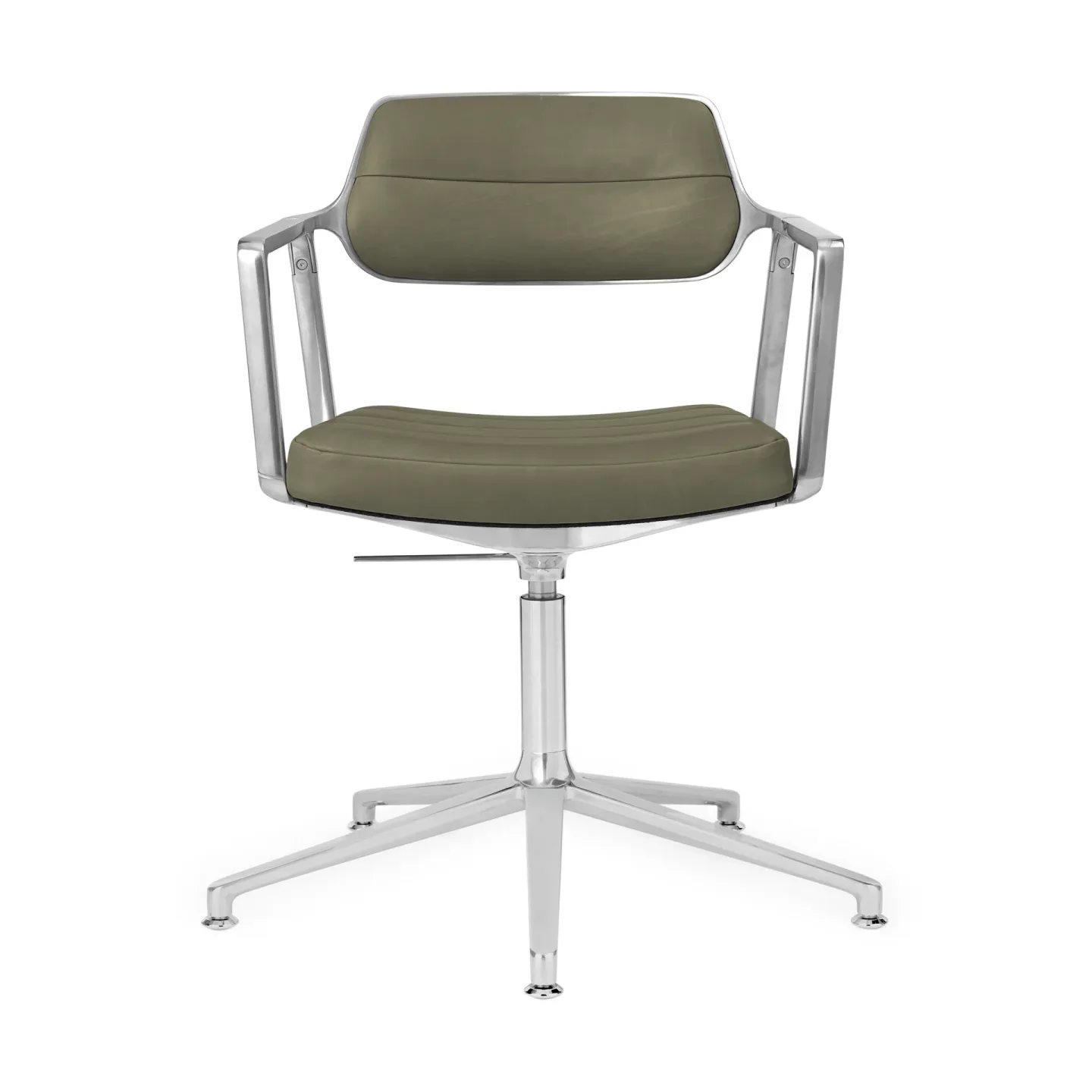Vipp Vipp453+ Swivel kontorsstol Pol. aluminium-bosco green
