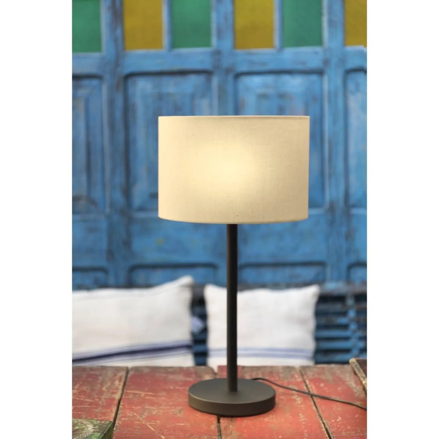 Fenda Tischleuchte Ø45,5 Beige/Black - SLV - Wohnzimmer - Metall
