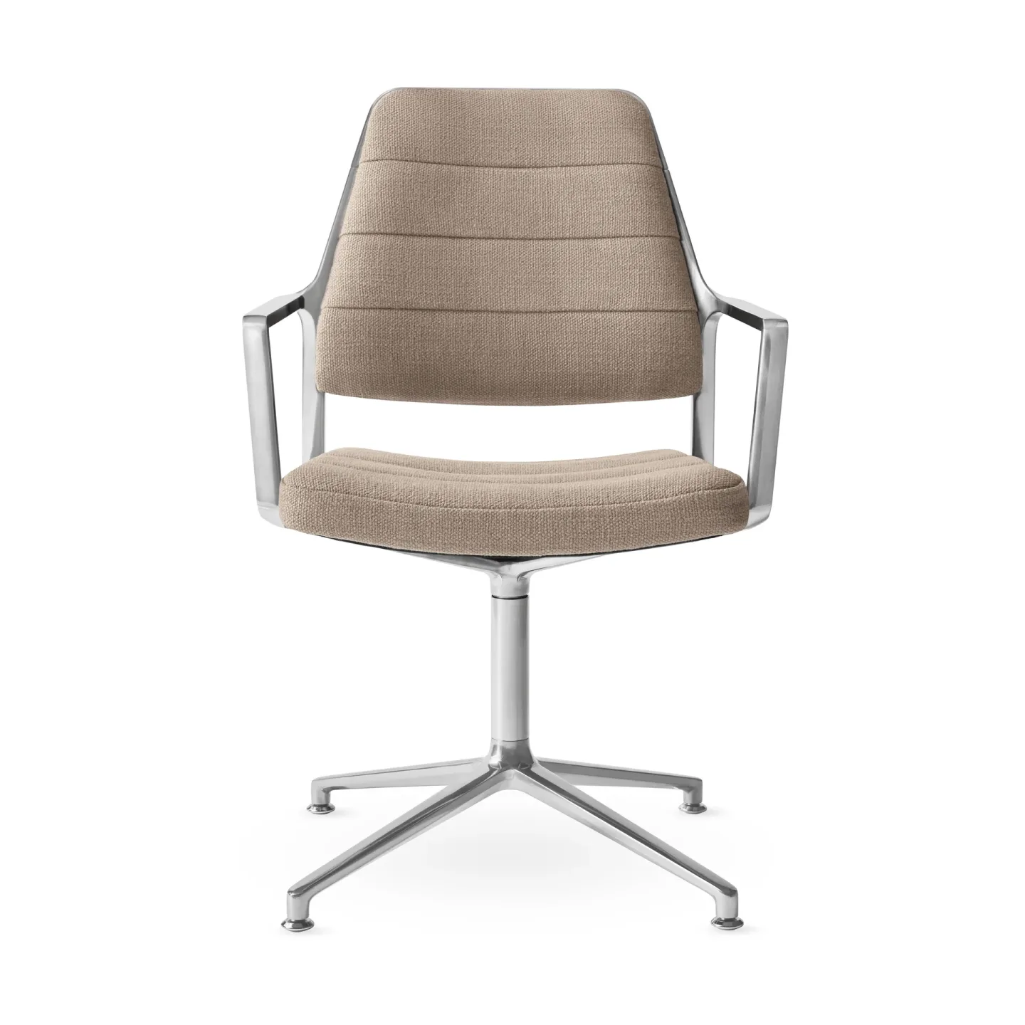 Vipp Vipp455 Swivel chair kontorsstol Tide dark sand-polished aluminium