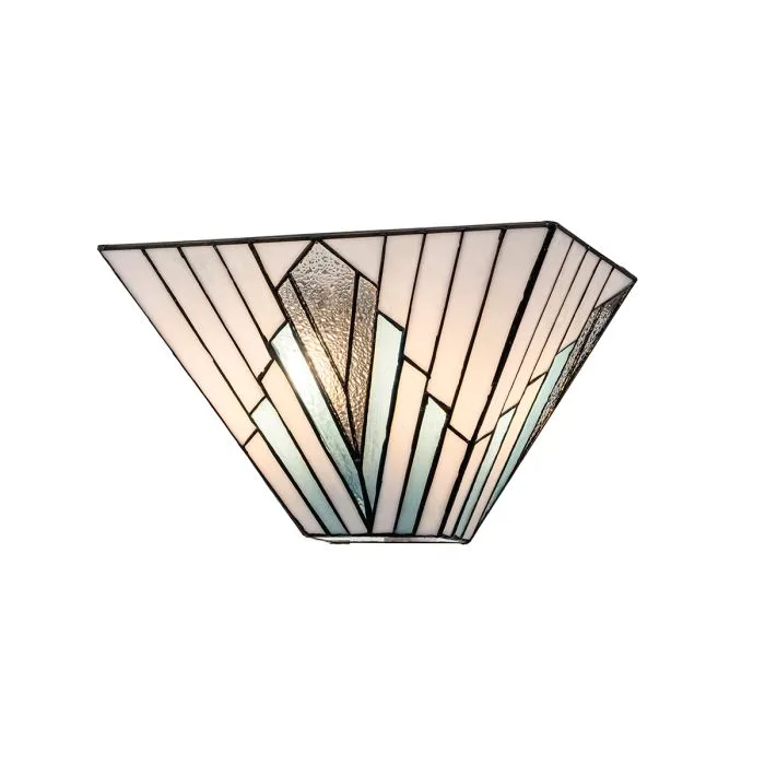 Elstead Lighting - Alderley 30cm - Tiffany lampor - Flerfärgad