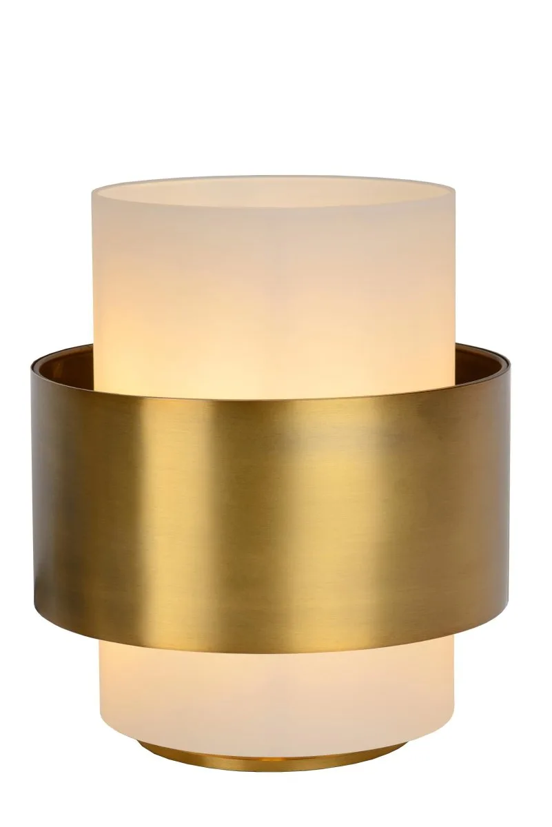 Lucide - Firmin 24cm - Bordslampa - Mattguld/mässing