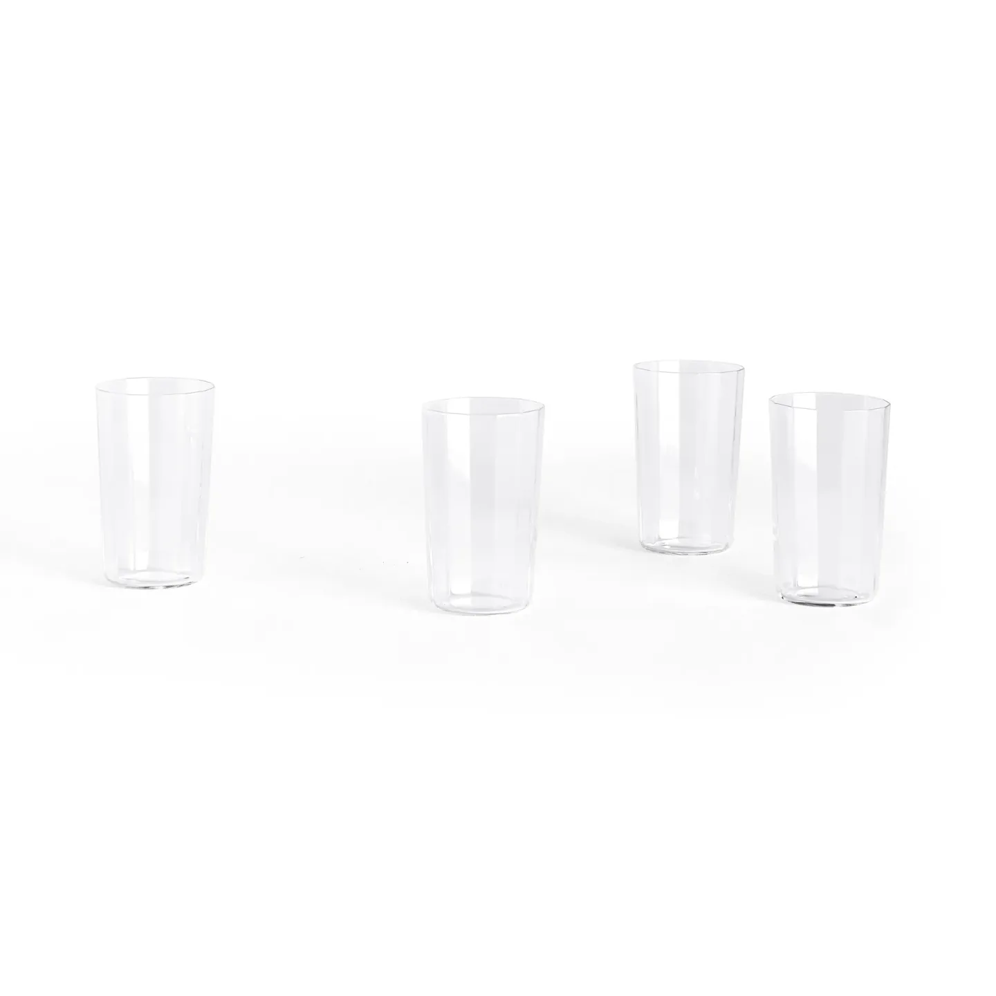 HAY Angle Wasserglas 4er Pack Medium 10 cm