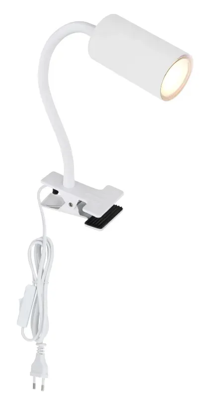 Globo Lighting - Robby - Klämlampa - Vit
