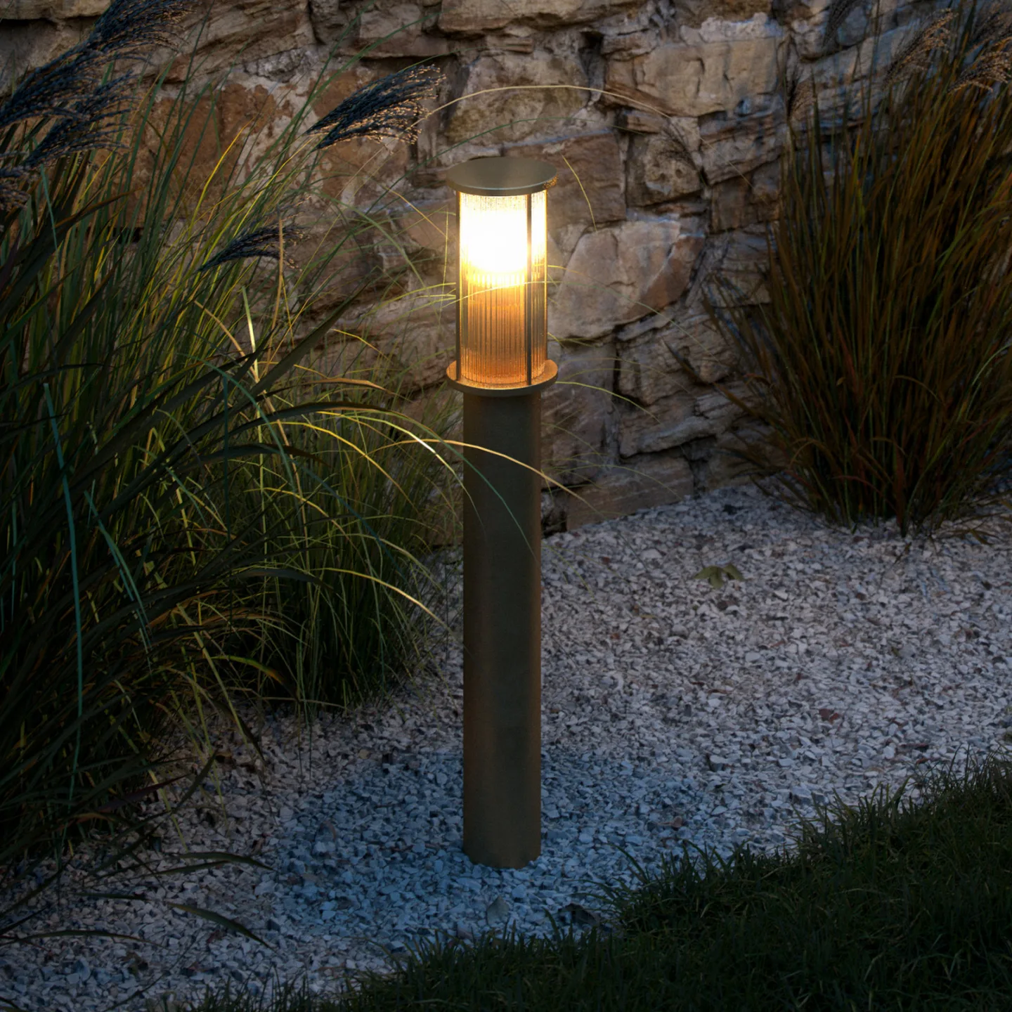 Linton Garten Leuchte Brass - Nordlux Linton Garden - Metall - Einflammig