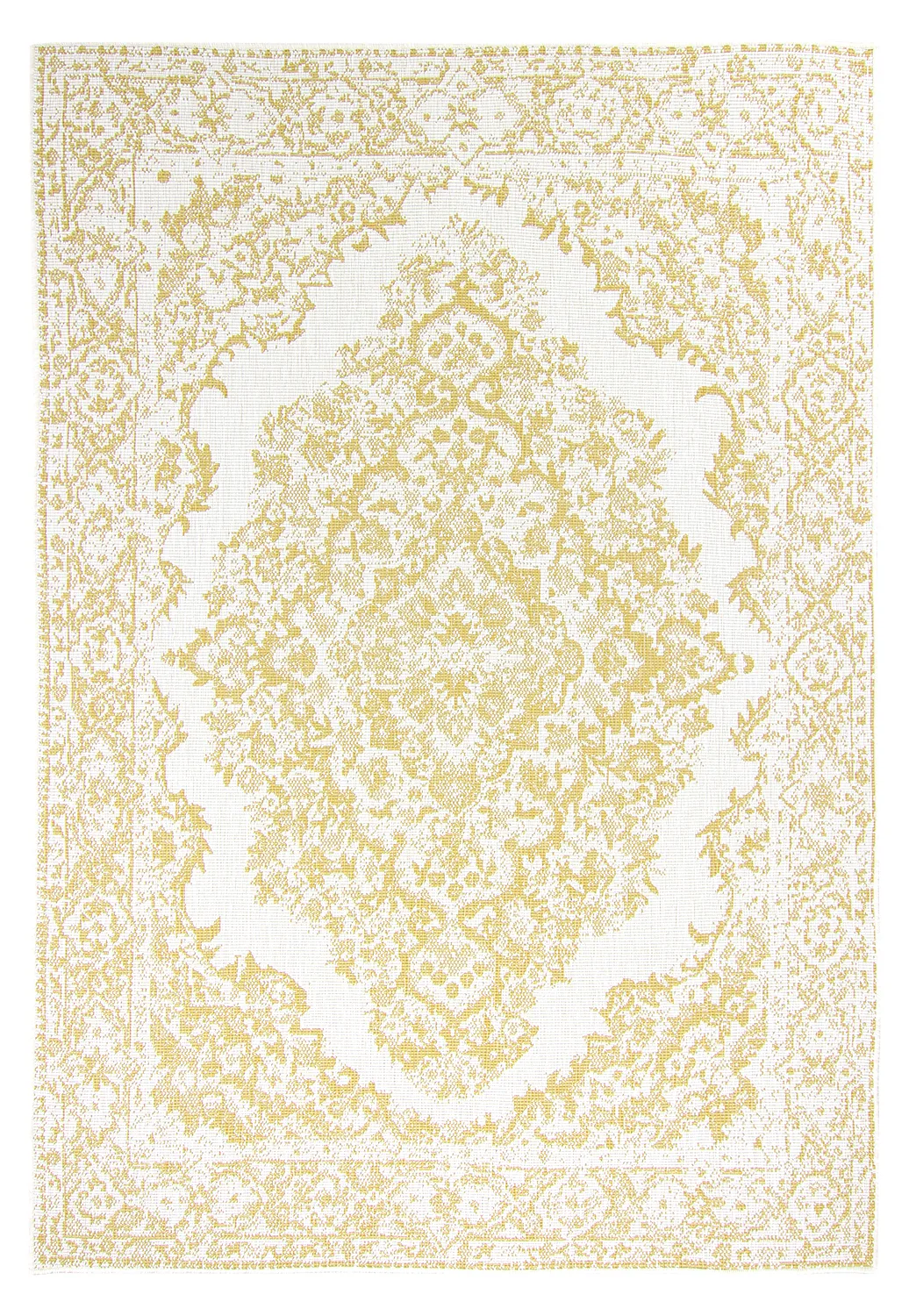 Innendørs/Utendørs tepper - Boyd (gul) (Størrelse: 200 x 290 cm)