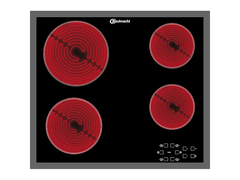 BAUKNECHT Ceran-Kochfeld CTAR 8640 INglaskeramik