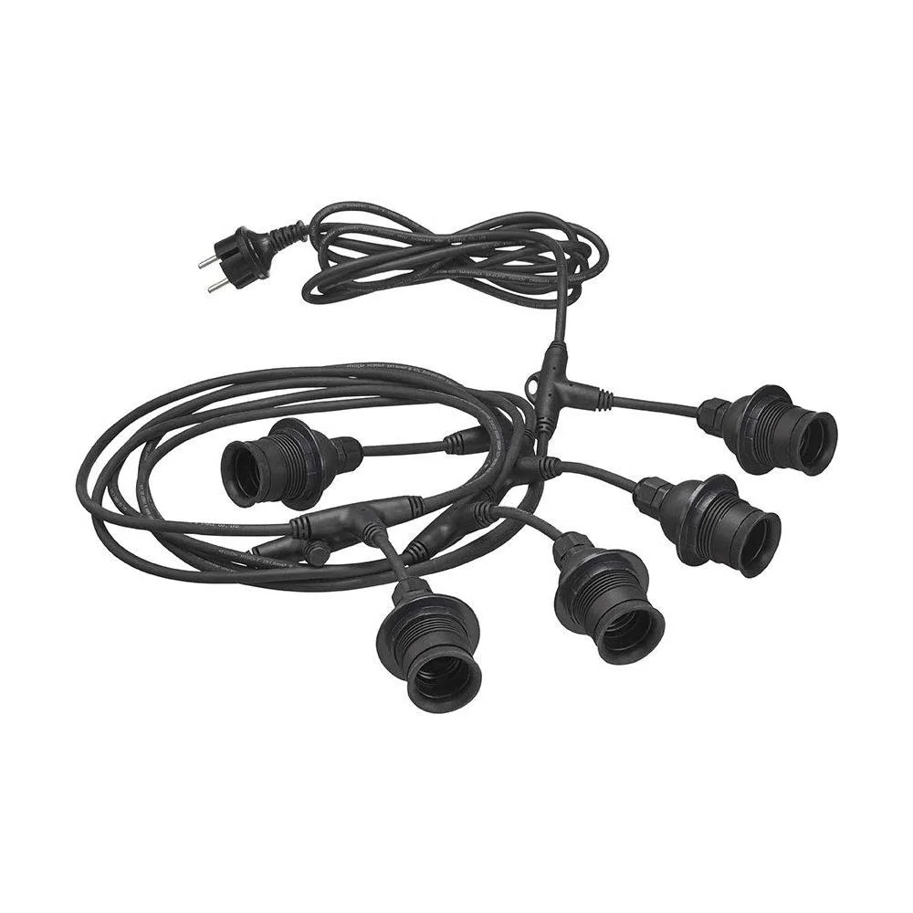 Flex out Outdoor ljusslinga 6,5 meter Svart - Pr Home