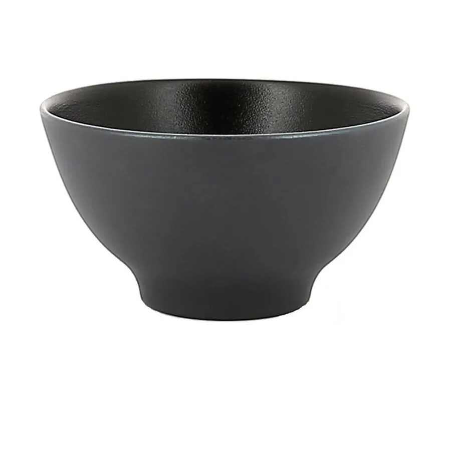 Revol Schüssel Equinoxe schwarz matt Porzellan D 12 cm 1 Stk