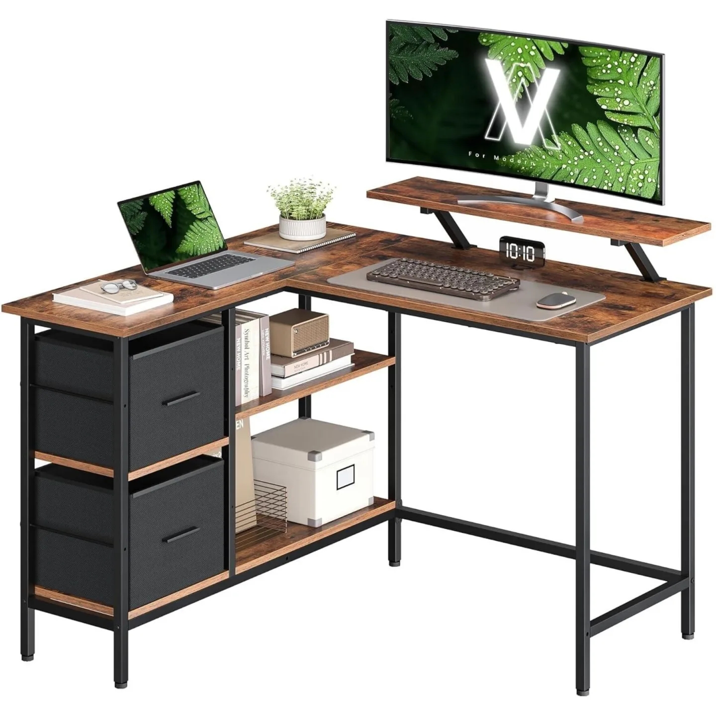 Schreibtisch VASAGLE B 105 T 115 cm - Schreibtisch