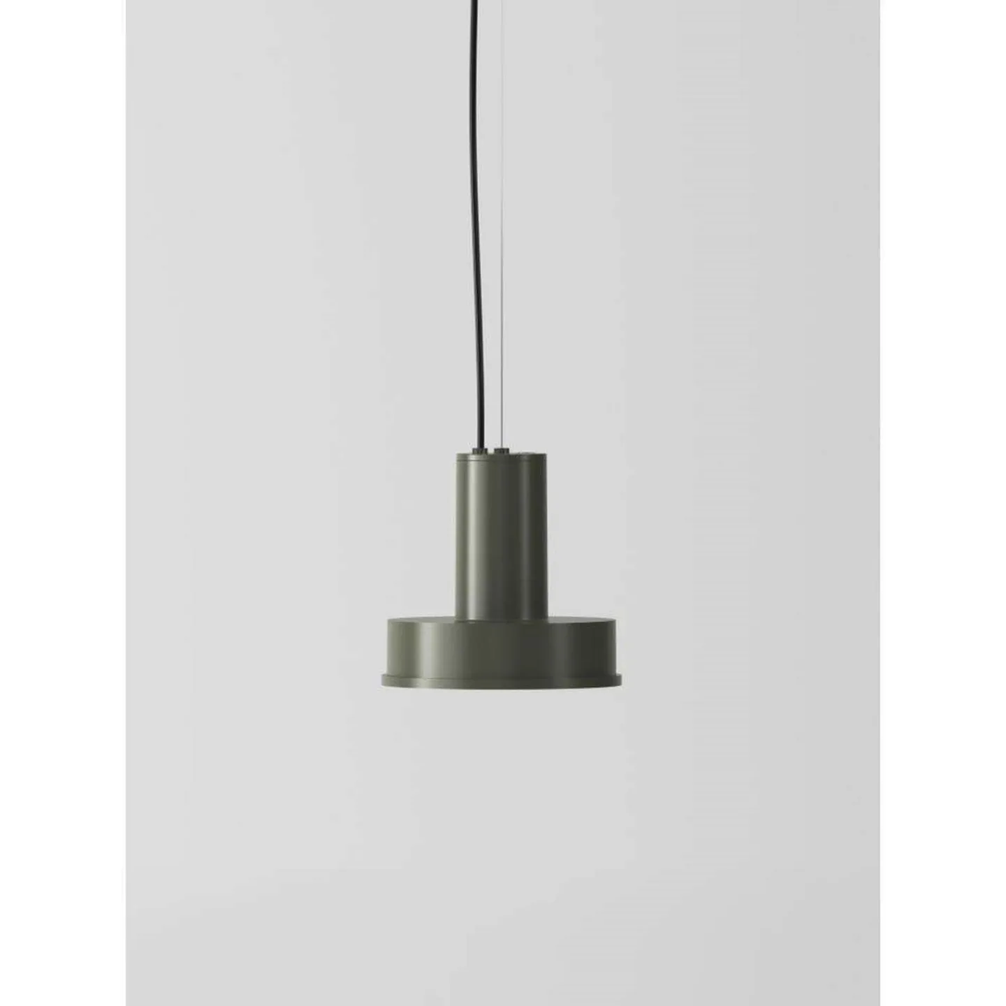 Arne Domus Pendelleuchte S Green - Santa & Cole - Wohnzimmer - Design - Aluminium