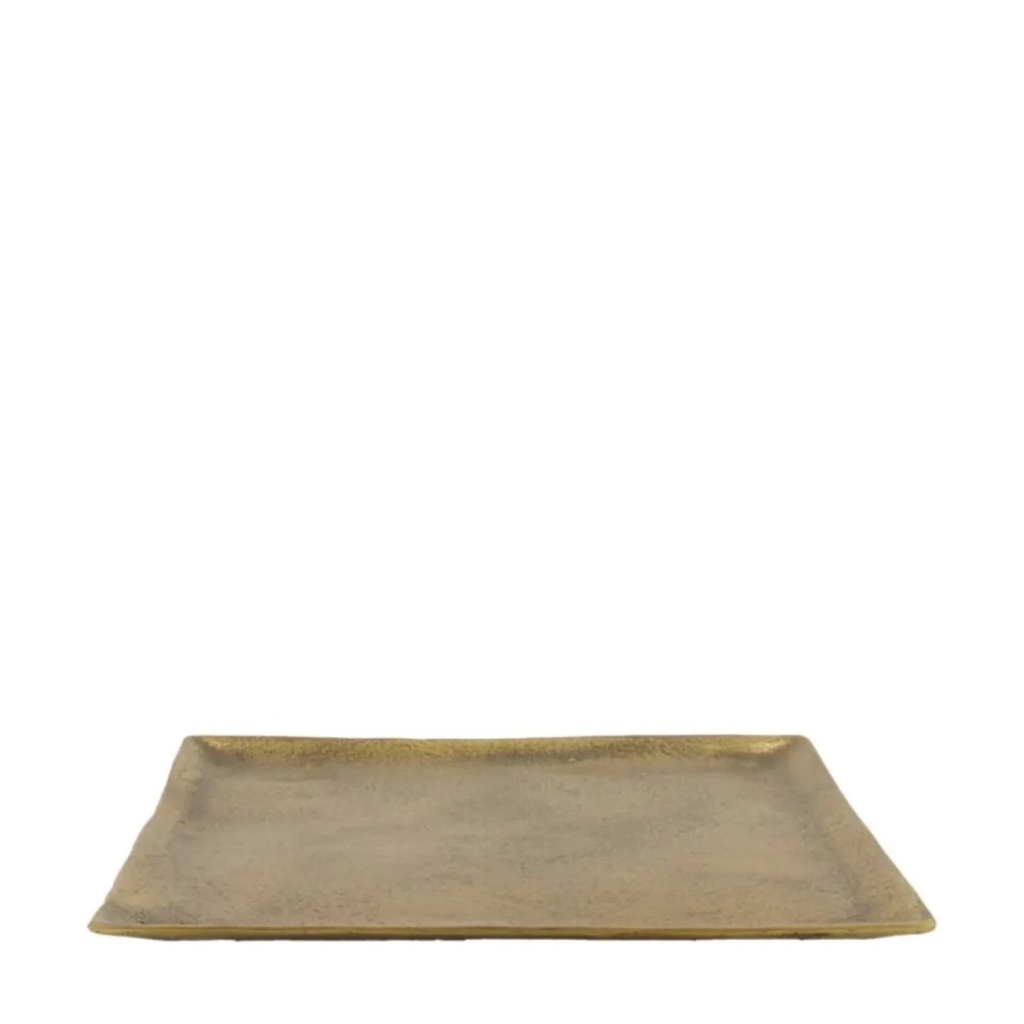 Decofinder Teller Aluminium Gold D: 25 cm | Schubiger Möbel