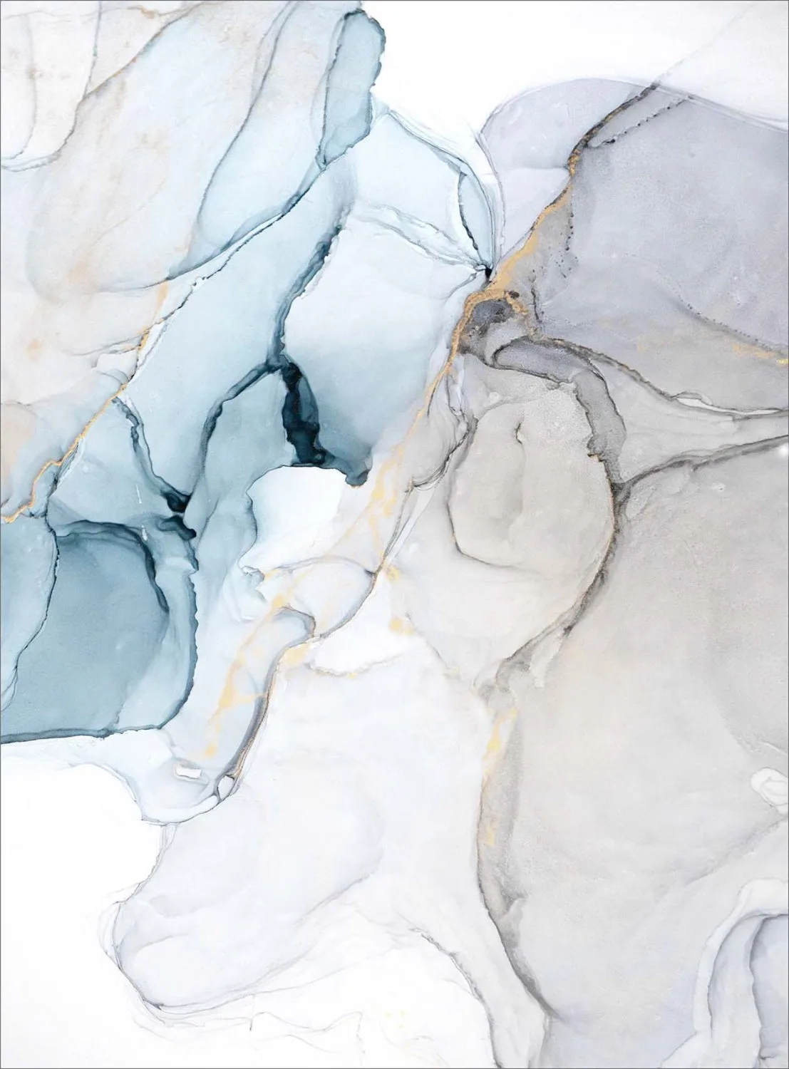 Wilton-teppe - Koloa (blå) (Størrelse: 130 x 190 cm)
