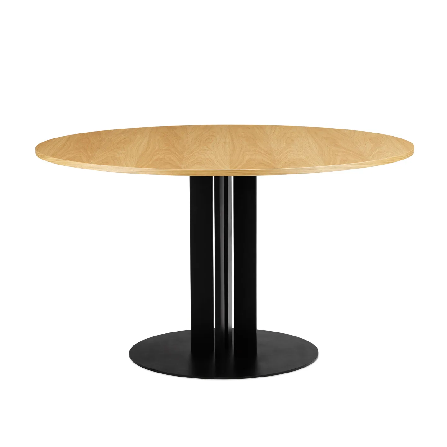 Normann Copenhagen - Scala Table H75 Ø130 cm Oak - Matbord - Simon Legald - Träfärgad - Metall/Trä