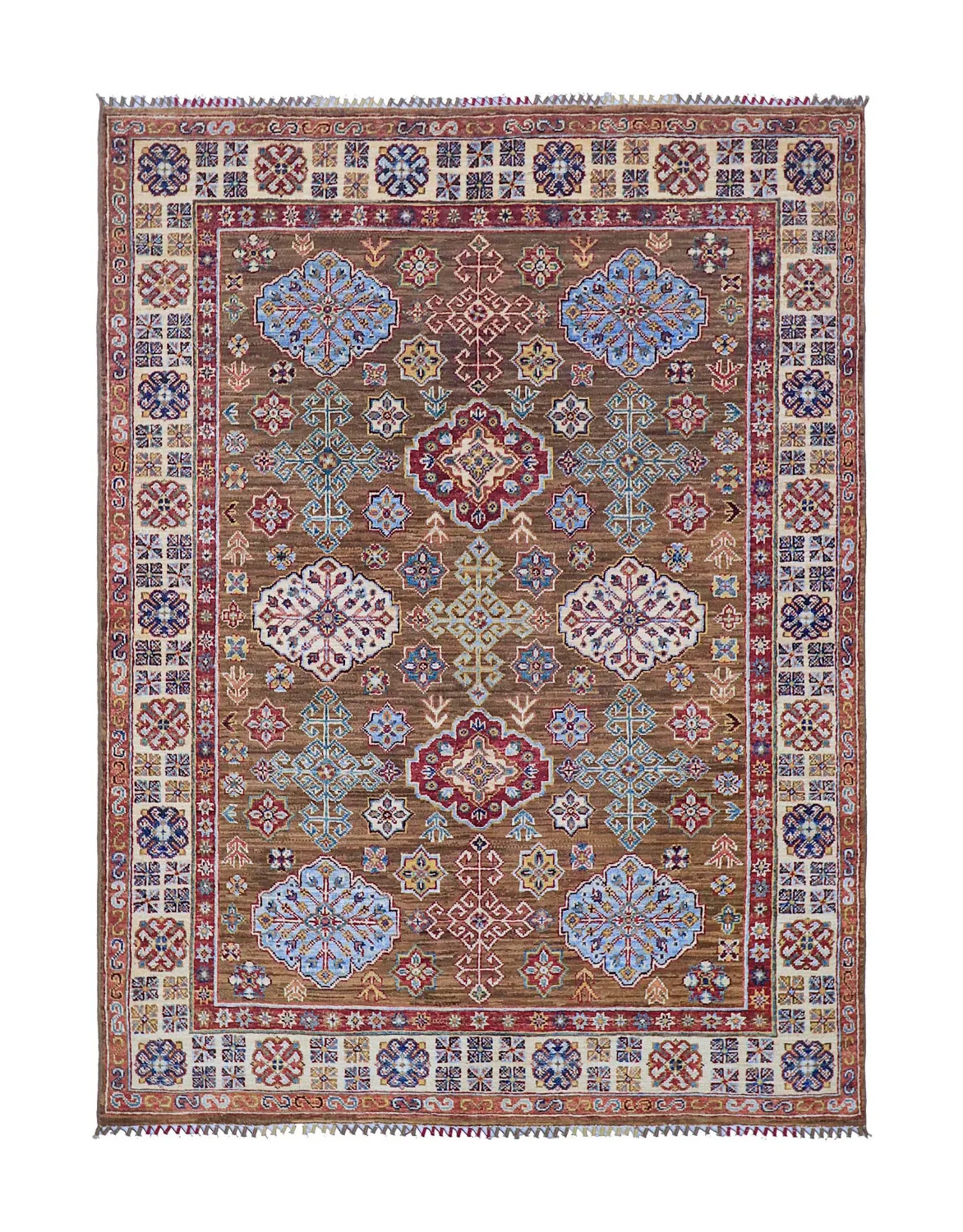 Orientalsk Teppe - Chaman Rug Hand Knotted - 151 x 204 cm (Størrelse: 151 x 204 cm)