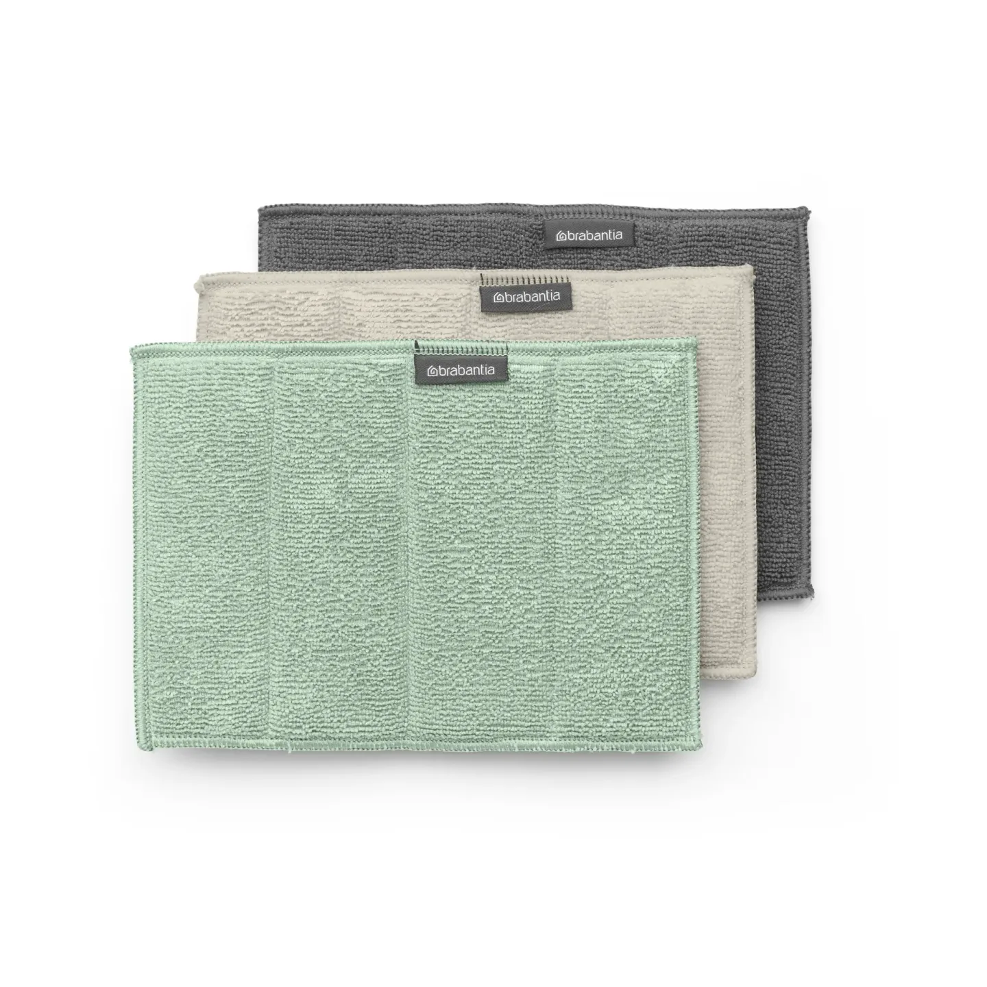 Brabantia Sinkside Spülschwamm Mikrofaser 3er Pack Gemischt