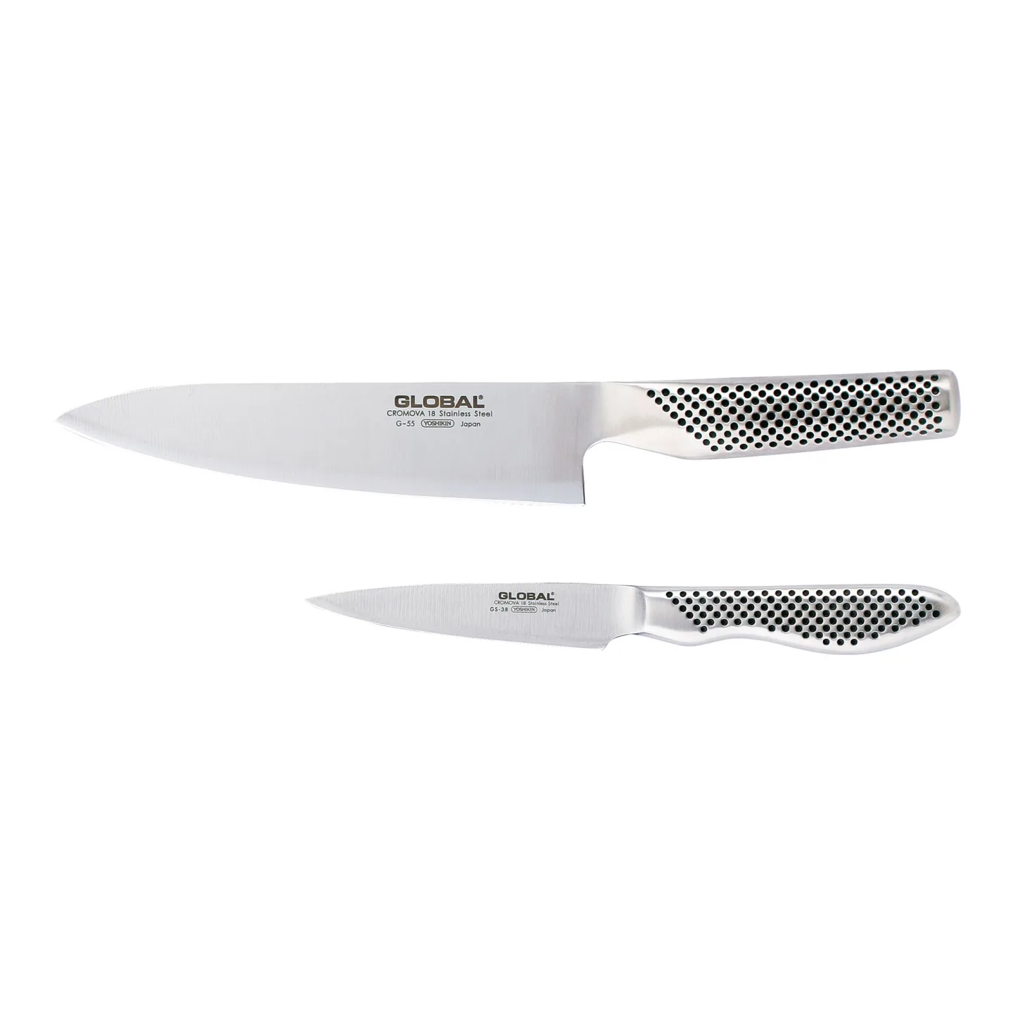 Global - Knivset 2 Delar G-55, GS-38 - Knivset - Metall