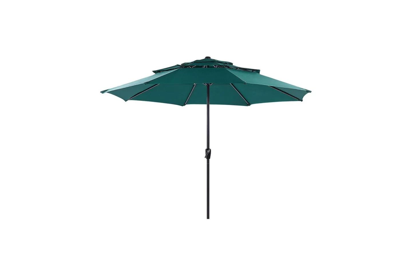 Roblin Parasoll 285x285 cm - Grön/Svart
