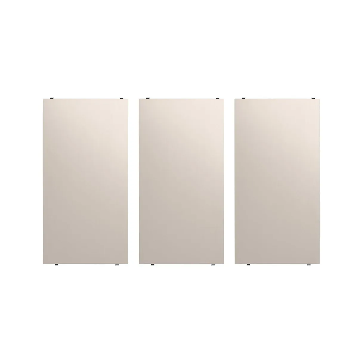 String String Regalboden Beige, 58x30 cm, 3er-Pack