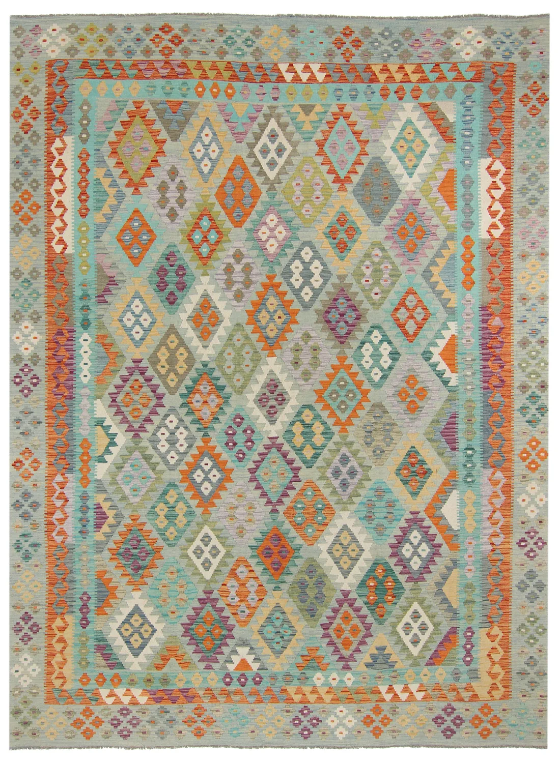 Orientalsk kelimteppe 348 x 262 cm (Størrelse: 348 x 262 cm)