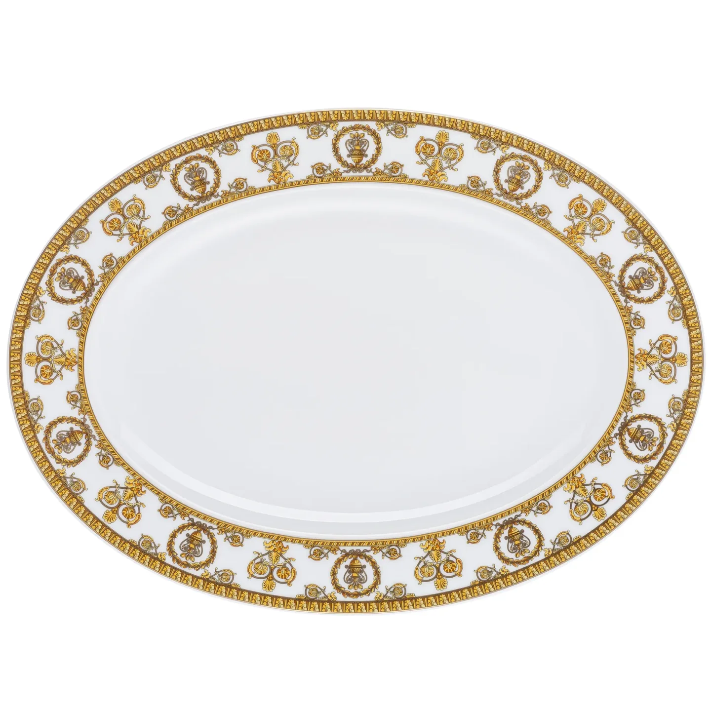 Versace Versace I love Baroque uppläggningsfat Bianco